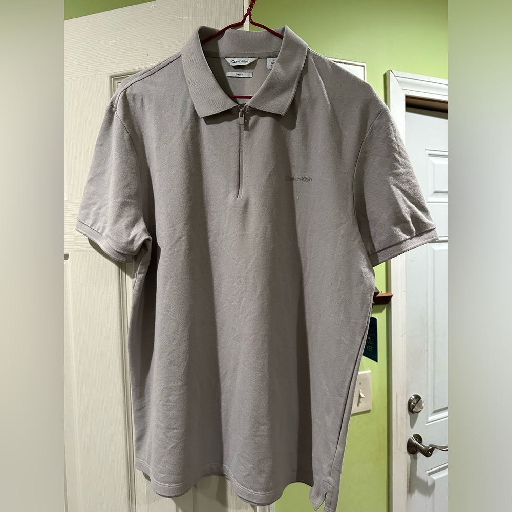 Calvin Klein zipper shirt